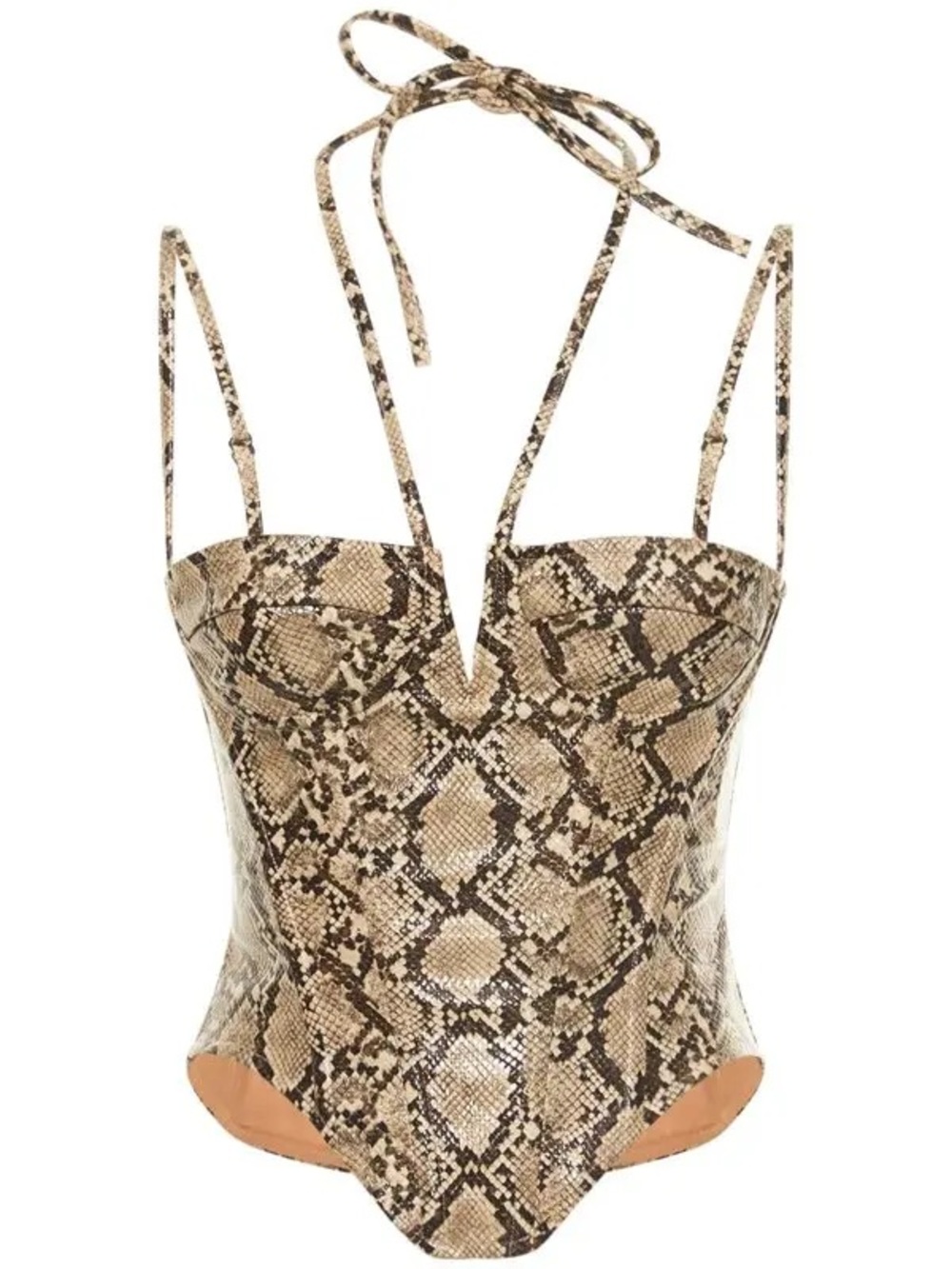 Miaou leather corset